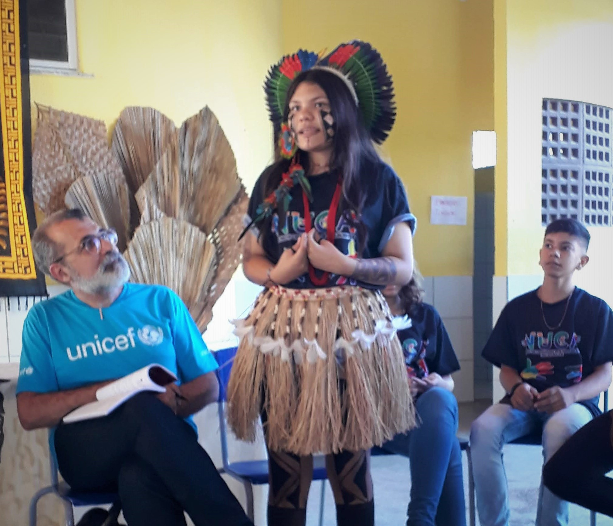 Adolescente também faz parte do Conselho Jovem do UNICEF