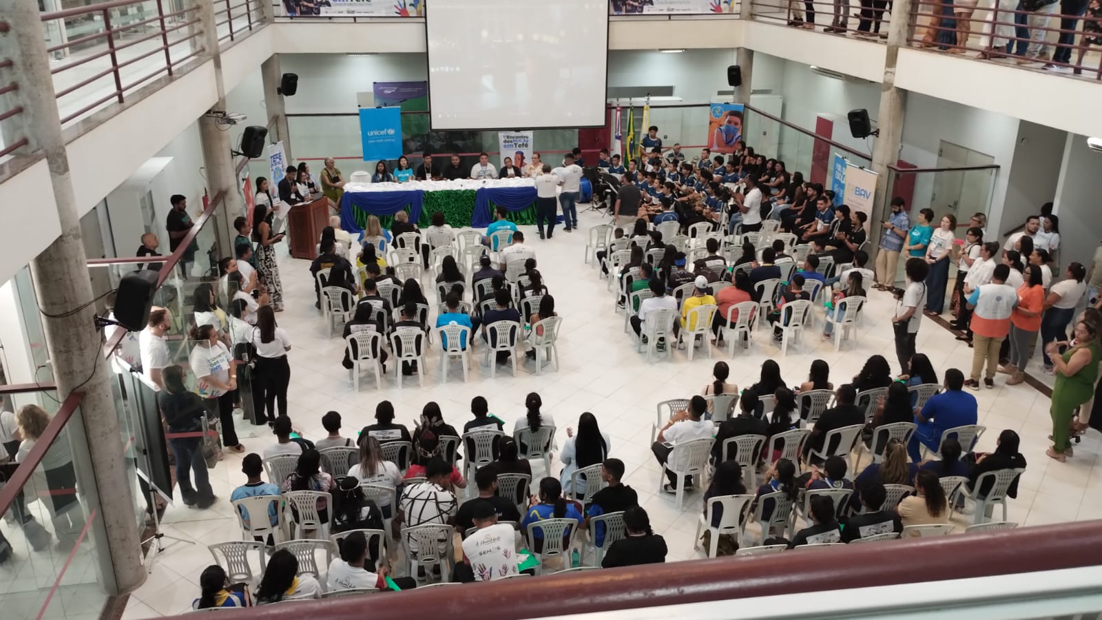 Evento visa fortalecer a temÃ¡tica sobre mudanÃ§as climÃ¡ticas e soberania alimentar para mobilizadores e participantes dos NÃºcleos de Cidadania de Adolescentes (NUCAs)