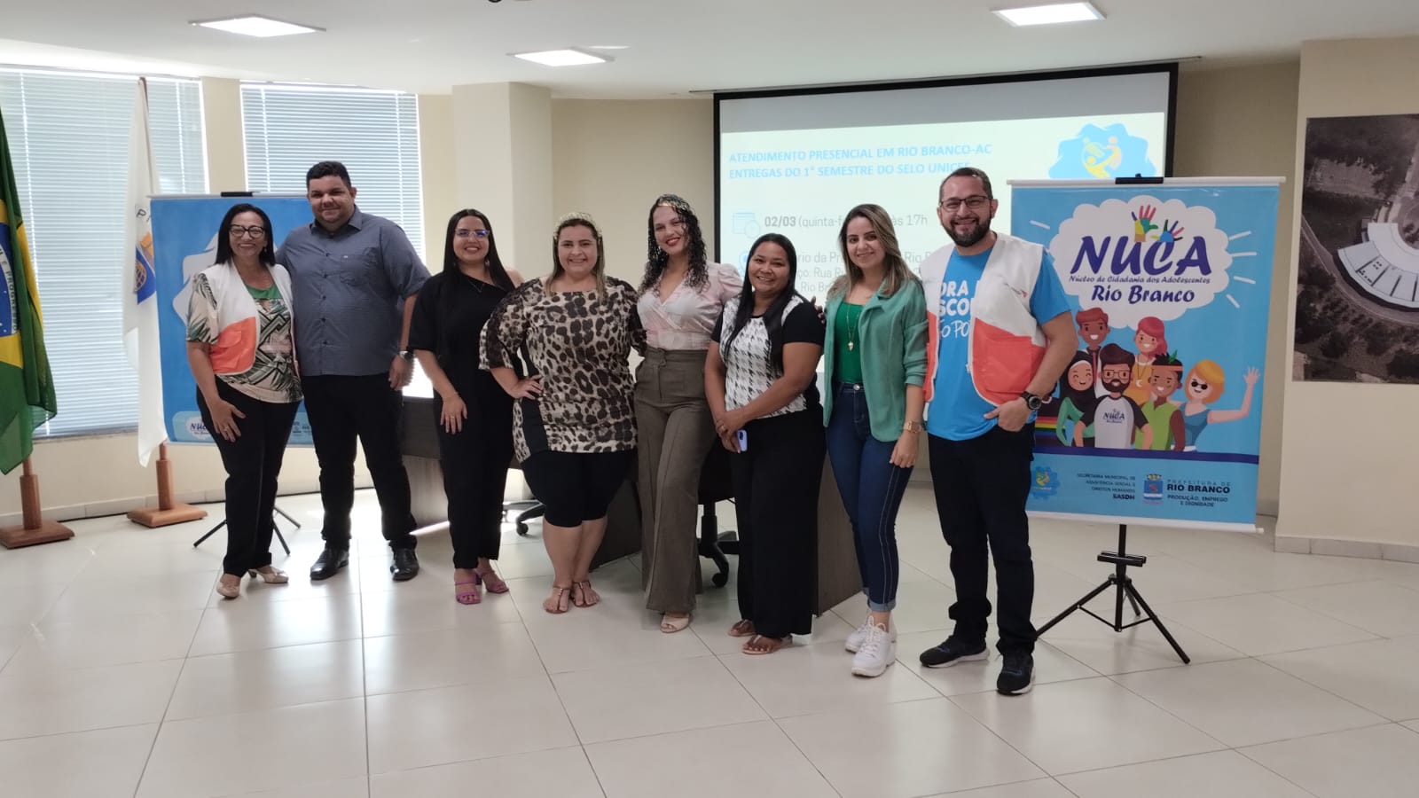  Atendimento presencial com foco em suporte tÃ©cnico aconteceu em Rio Branco com participaÃ§Ã£o ainda de municÃ­pios do Amazonas (Foto: Prefeitura de Rio Branco)