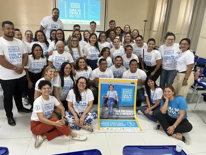 UNICEF e TCM-PA, com apoio técnico do Instituto Peabiru, promovem a ação entre os dias 1 e 5 de abril, junto aos municípios, que visa cumprir metas de indicadores educacionais na região.