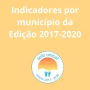 Indicadores por município - Edição 2017-2020