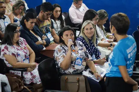 Articuladores e secretários durante encontro em Aracaju