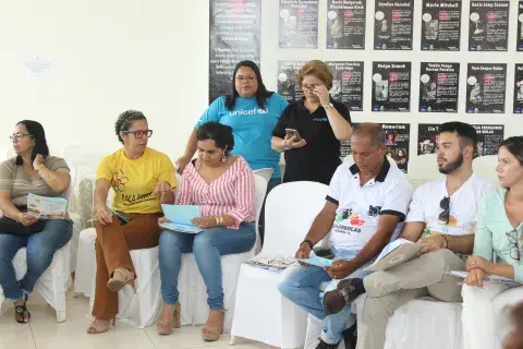 Nos polos de Arapiraca e Maceió, 47 municípios participaram da formação, que teve como destaque a discussão sobre medidas socioeducativas e racismo. 