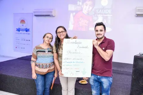 Polo Teresina (PI): O debate de alimentação saudável envolveu saúde e educação, com foco nas escolas e nas famílias