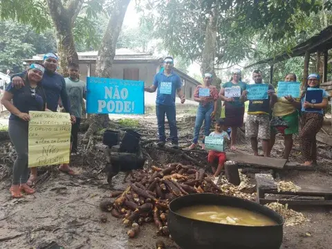 Município de Portel (PA) em comunidades ribeirinhas para visitas domiciliares