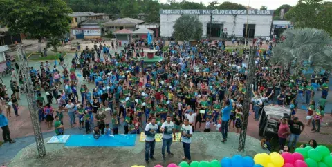 Município de Melgaço realizou a culminância da Semana D da Busca Ativa Escolar com a Caminhada Educacional.