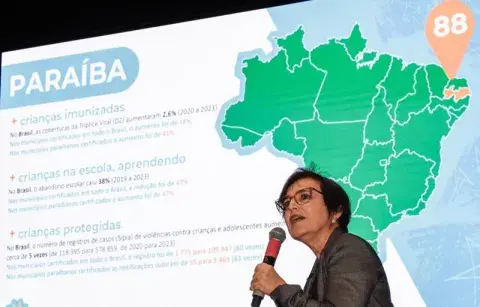 Cerimônia Selo UNICEF Paraíba