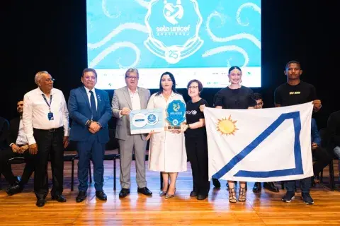 Cerimônia Selo UNICEF Paraíba