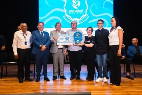 Cerimônia Selo UNICEF Paraíba