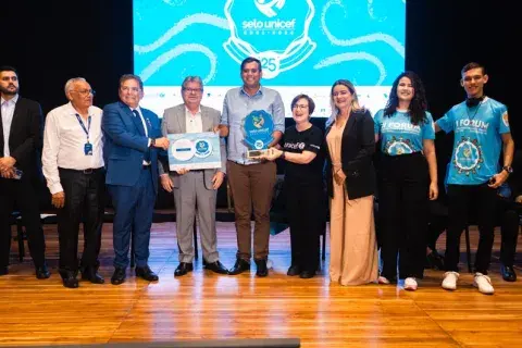 Cerimônia Selo UNICEF Paraíba