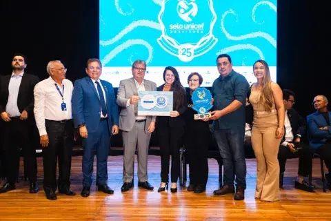 Cerimônia Selo UNICEF Paraíba