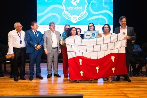 Cerimônia Selo UNICEF Paraíba