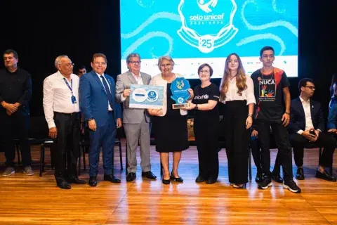 Cerimônia Selo UNICEF Paraíba