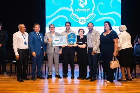 Cerimônia Selo UNICEF Paraíba