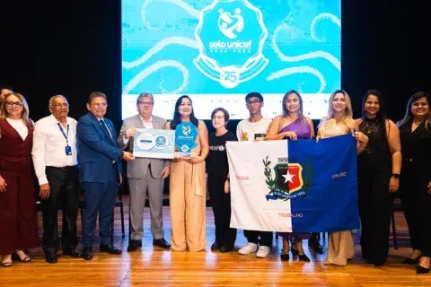 Cerimônia Selo UNICEF Paraíba