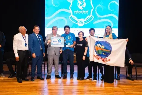 Cerimônia Selo UNICEF Paraíba