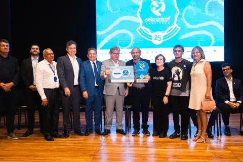 Cerimônia Selo UNICEF Paraíba