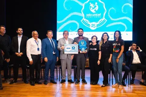 Cerimônia Selo UNICEF Paraíba