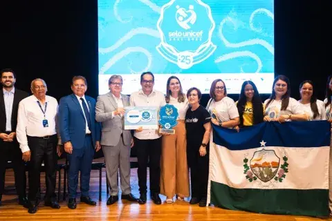 Cerimônia Selo UNICEF Paraíba
