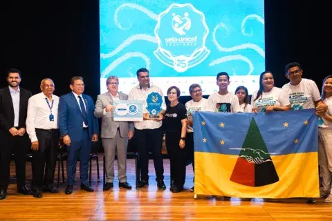 Cerimônia Selo UNICEF Paraíba