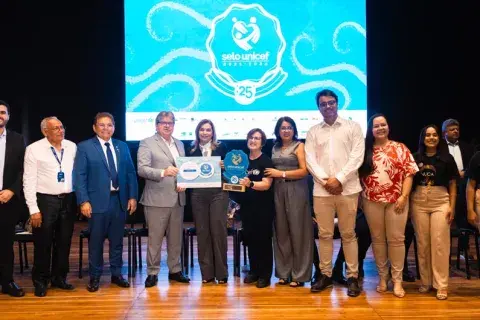 Cerimônia Selo UNICEF Paraíba