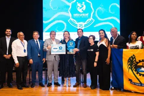 Cerimônia Selo UNICEF Paraíba
