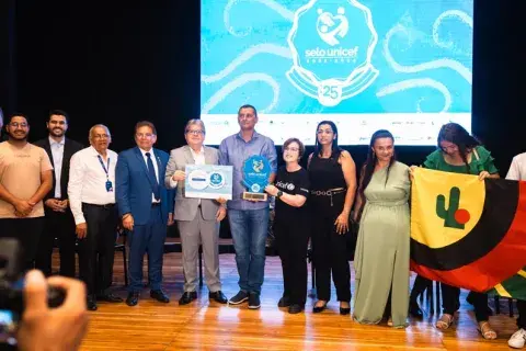 Cerimônia Selo UNICEF Paraíba