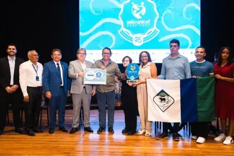 Cerimônia Selo UNICEF Paraíba