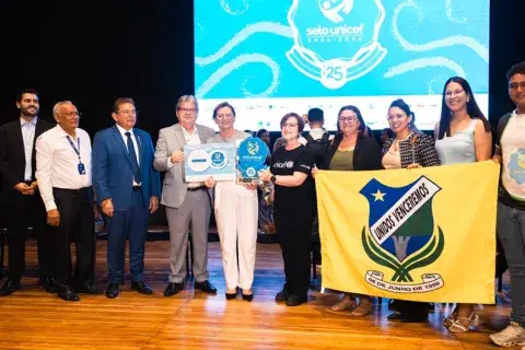 Cerimônia Selo UNICEF Paraíba
