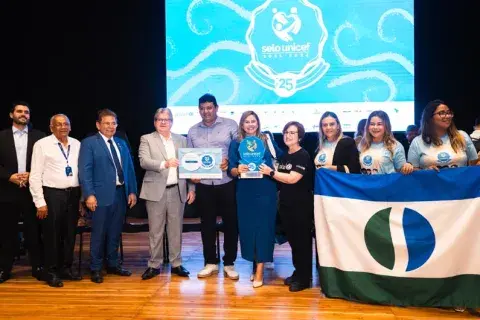 Cerimônia Selo UNICEF Paraíba