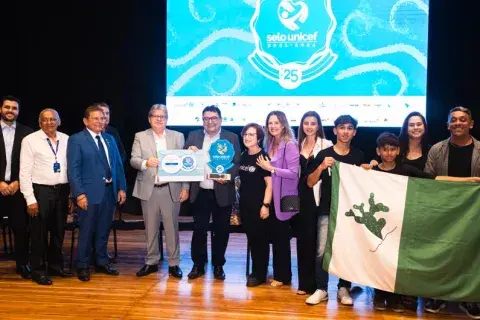 Cerimônia Selo UNICEF Paraíba