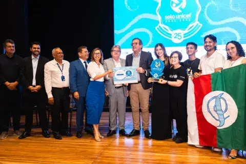 Cerimônia Selo UNICEF Paraíba
