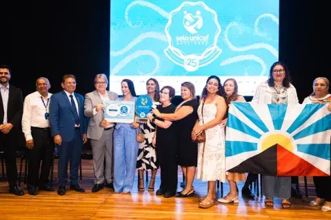 Cerimônia Selo UNICEF Paraíba
