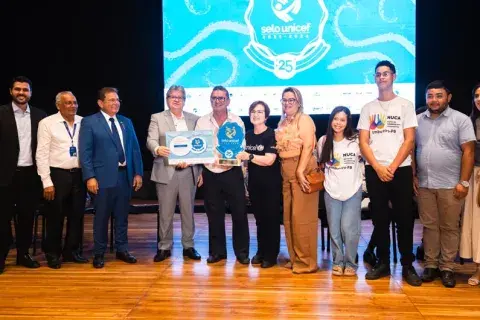Cerimônia Selo UNICEF Paraíba