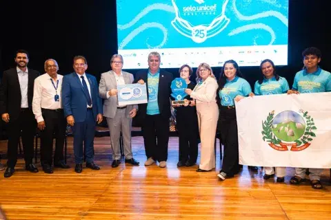 Cerimônia Selo UNICEF Paraíba