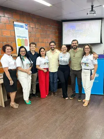 Equipe UNICEF e Selo/UGPE