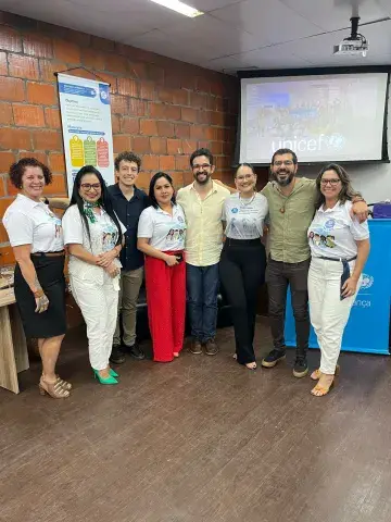 Equipe UNICEF e Selo/UGPE